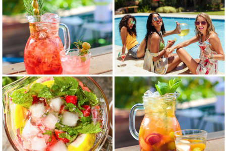 Los Angeles Private Chef Meal: Splendid Pool Party Cocktail Drinks