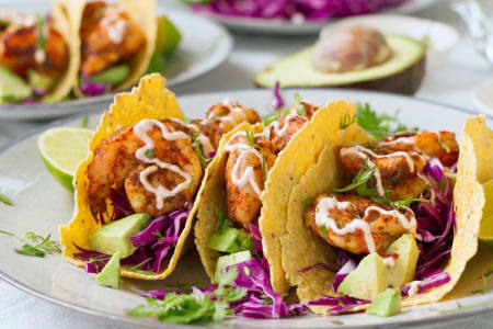 Sabor Latino: Coconut Shrimp Tacos