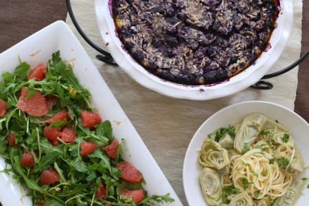 A Light Mediterranean Supper