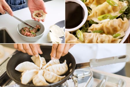 Authentic Asian Dumpling Making