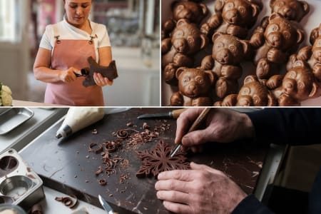 Dallas Team Cooking Class: Chocolate Carving & Sculpting in Dallas