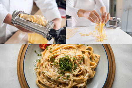 Columbus, OH Cooking Class: Cajun Fettuccine Pasta