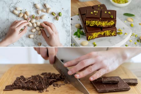 Make Dubai Style Chocolate Bars