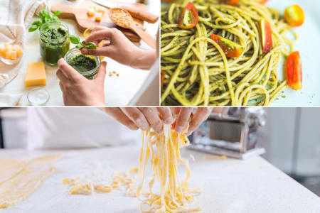 Pasta Making at a Local Brewery