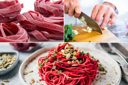 Las Vegas Cooking Class: Handmade Pink Pasta From Scratch
