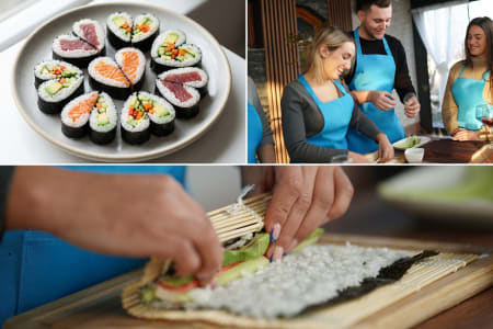 Portland, OR Cooking Class: Heart-Shaped Sushi