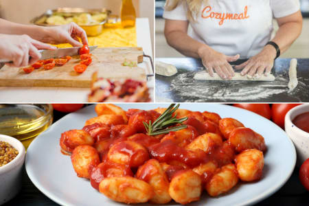 Tomato Basil Gnocchi From Scratch