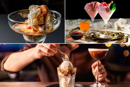 Ice Cream Cocktails After Dark