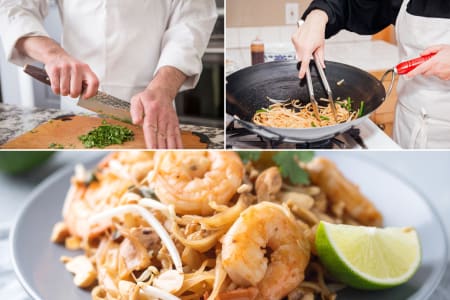 Make Shrimp Pad Thai