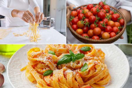 Pasta Making at a Ballard Cidery