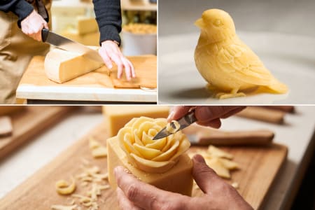 Dallas Team Cooking Class: Cheese Carving & Sculpting in Dallas