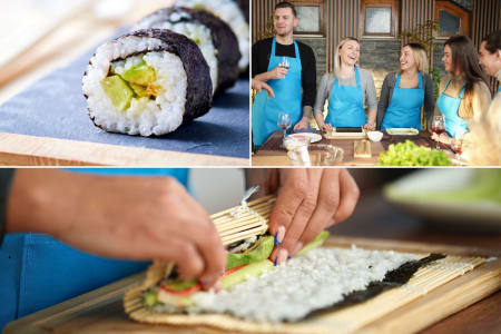 Sushi Rolling and Knife Skills