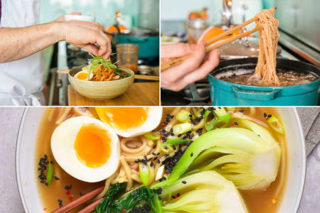 Boston Cooking Class: Ultimate Japanese Ramen From Scratch