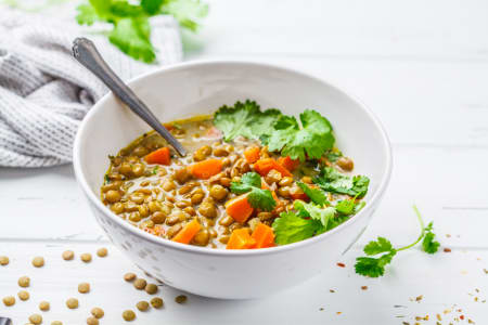 Detox Soup and Multi-Seed Crackers