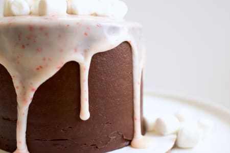 Chocolate Ganache Drip Cake