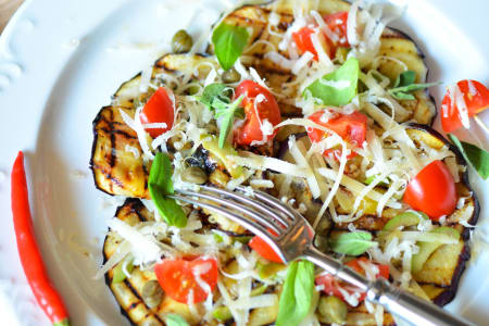 Homemade Eggplant Carpaccio