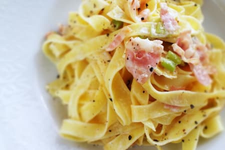 Rustic Hand-Crafted Pasta Dinner