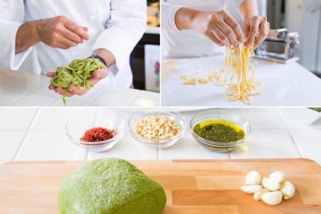 Fresh Tri-Color Pasta From Scratch