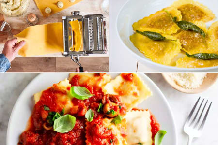 Holiday-Inspired Ravioli Crafting