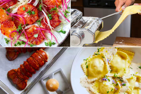 Luxe Lobster Ravioli - Date Night