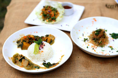 Four-Course Asian Fusion Feast