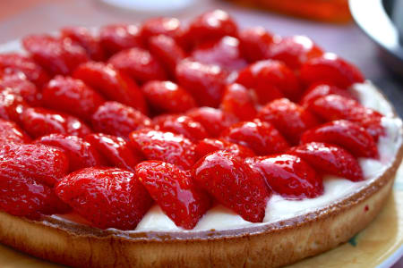 Classic French Strawberry Tart