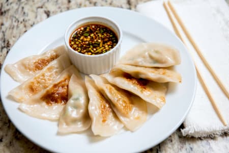 Japanese Potstickers and Mojitos