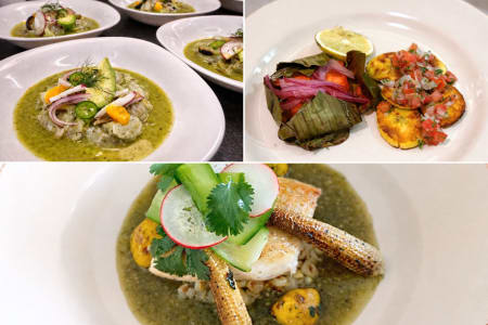 Curated Five-Course Mexican Fusion Menu