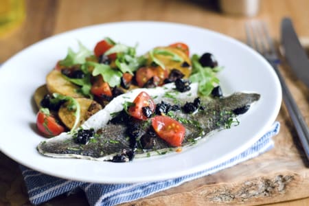 Dinner on the Mediterranean