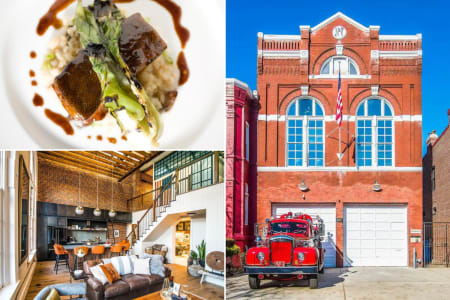 Fiery Aphrodisiac Dinner in a Firehouse