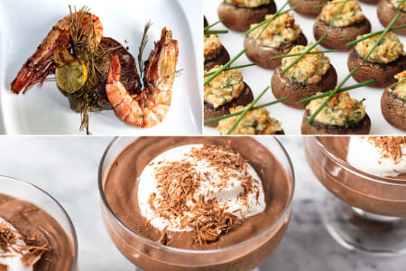 Gourmet Grilled Surf and Turf