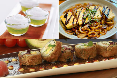 Plant-Based Japanese Table