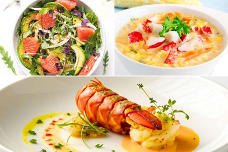 Houston Private Chef Meal: Luxury Lobster Tail Fusion Dinner
