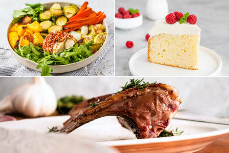 Colorful Mediterranean Fare