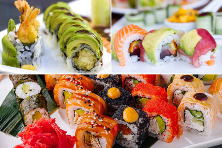 Premium Oishi-Dess Sushi Fare