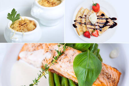 Gourmet French Bistro Menu