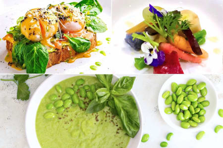 Los Angeles Private Chef Meal: Springtime Vegetarian Extravaganza
