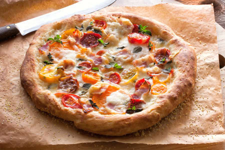 Homemade Pizza With A Twist