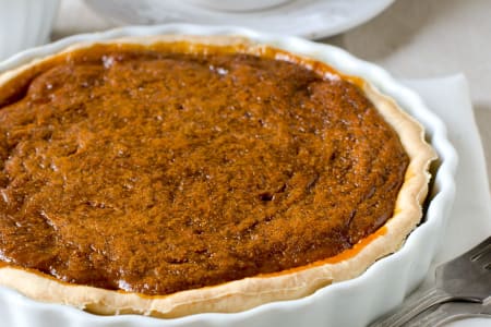 A Classic Salted Caramel Tart