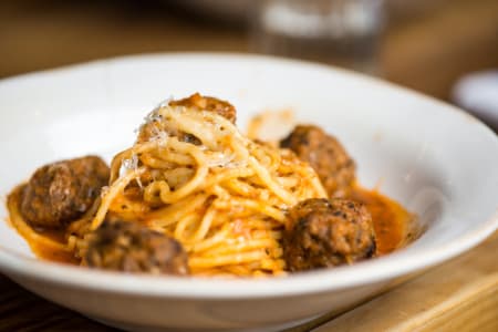 From-Scratch Spaghetti and Meatballs
