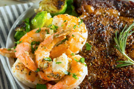 Classic Surf and Turf Date Night