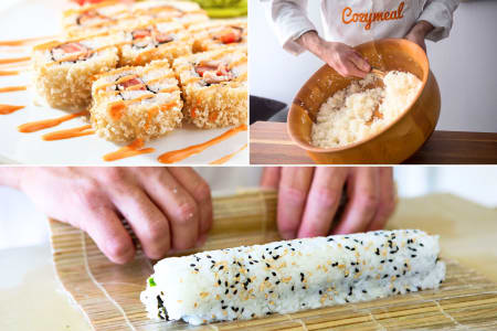 Sushi Rolling Trio