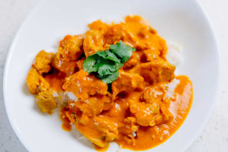 Indian Curry and Homemade Naan