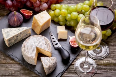 Wine and Cheese Tasting