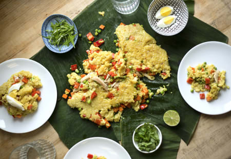 Boston Cooking Class: The Art of Bringhe, Filipino Paella