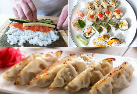 Fort Lauderdale Cooking Class: Asian Dumplings and Sushi