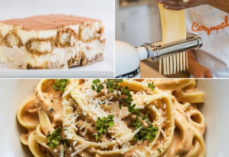 Minneapolis Cooking Class: Handmade Fresh Pasta and Italian Tiramisu