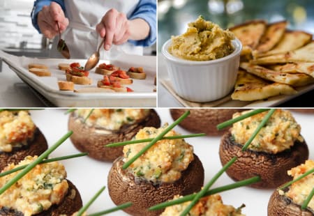 NYC Cooking Class: Delectable Bites to Start Your Party