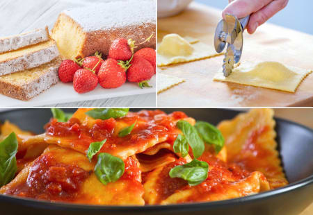 Boston Cooking Class: Homemade Ravioli Pasta and More