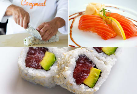 Mississauga Cooking Class: Japanese Sushi Night: Rolls, Nigiri and Temaki